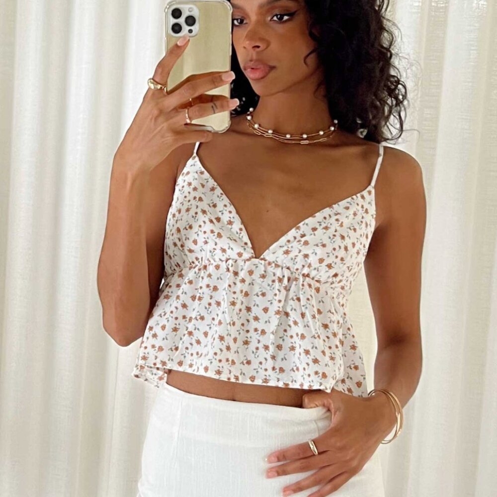 PRINCESS POLLY FLORAL TANK